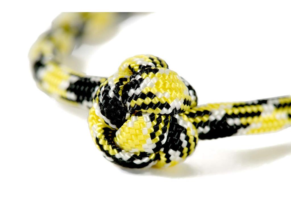 ARTISAN&ARTIST ACAM-P04HYLBK Paracord and Brass Multi-Hand Strap Camera Strap, Yellow/Black, Made In Japan