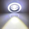 Car 12V DC 30W COB Angel Eye DRL Daytime Running Bulb 1Pair Waterproof Fog Lights Ambient Lamps 64 76 89mm Driving Headlight
