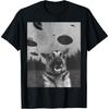_Shep's Selfie_ Funny German Shepherd Selfie with UFO T-Shirt
