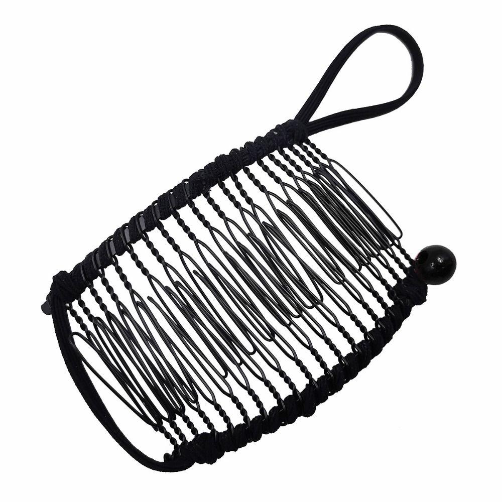 Stretchy Banana Hair Clip Metal Ponytail Holder Fashion Hair Hook  Hair Accessories