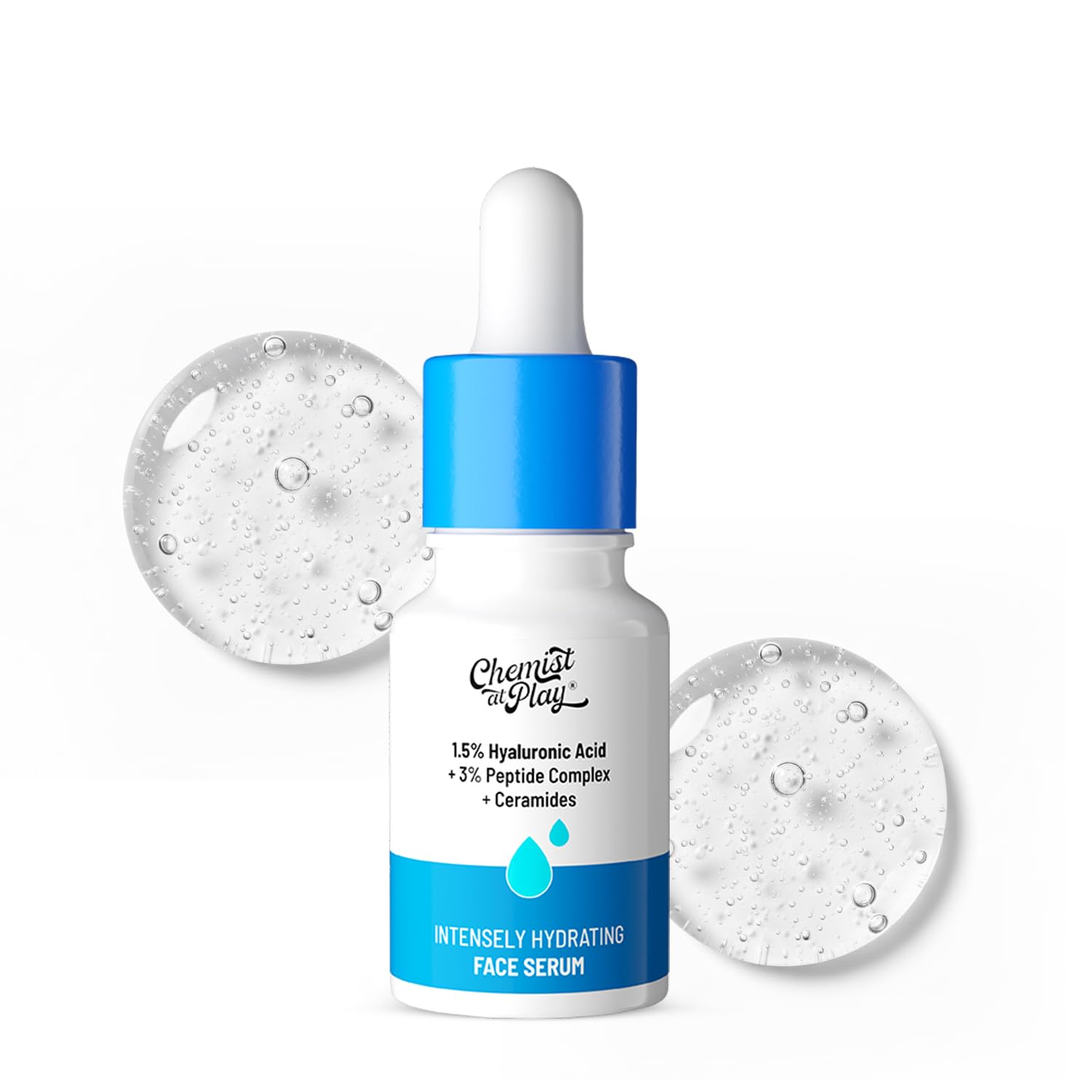 Chemist At Play Hyaluronic Acid Face Serum 10ml | Deep Hydration & Skin Barrier Support