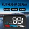 Combination Car HUD Head Up Display Car OBD Universal Speedometer Water Temperature High Definition Suspension Projector