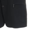 Emporio Armani Made In Italy Wool Jacket 56 Black Biggs Men's Used