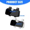 Universal Car Glasses Holder Organizers For Driver For Various Eyewear Type And Sizes Up To 7 Inches For Spacious Storage