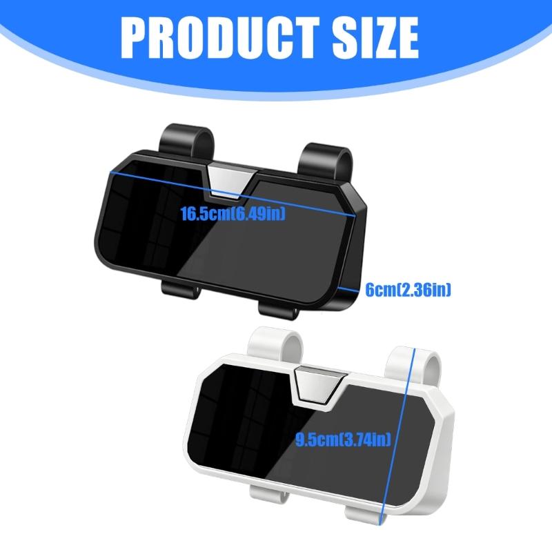 Universal Car Glasses Holder Organizers For Driver For Various Eyewear Type And Sizes Up To 7 Inches For Spacious Storage