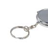 Metal Makeup Cosmetic Mirror Key Ring Double Sides Cosmetic Mirror Keychain  Girls Toy