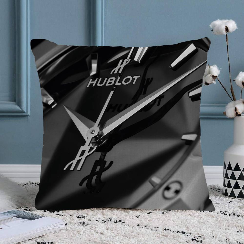Luxury Watches for Men and Women HHublots Pillowcase Toon Gift Cushion Cover Bedroom Home Sofa Chair Seat Decor Pillow Case