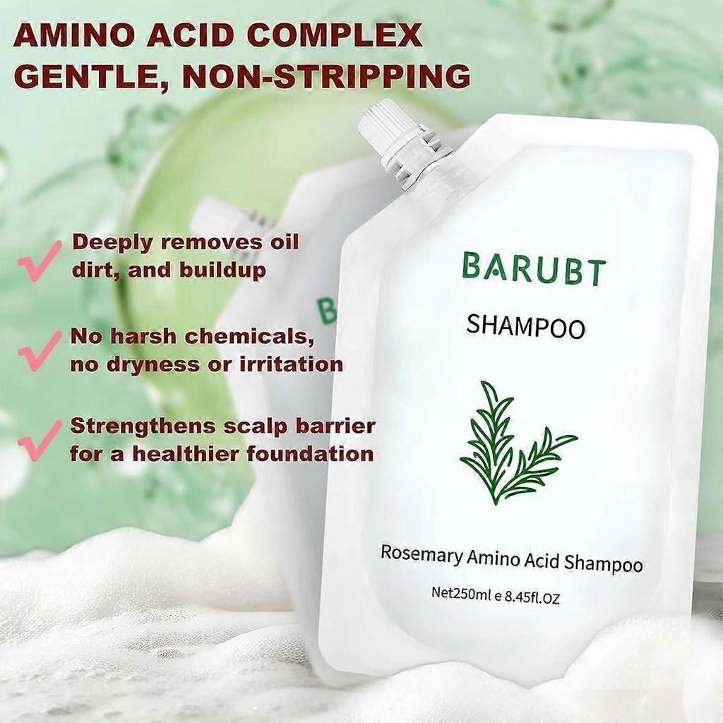 Rosemary Amino Acid Shampoo, Hair Growth Shampoo for Thinning Hair Women Men Hair Loss, Hair Thicken & Strengthen Scalp with Hydrolyzed Silk
