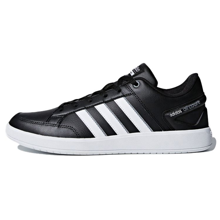 Adidas Cloudfoam All Court Low Top Sneakers Unisex Sneakers Black White DB0305 45⅓