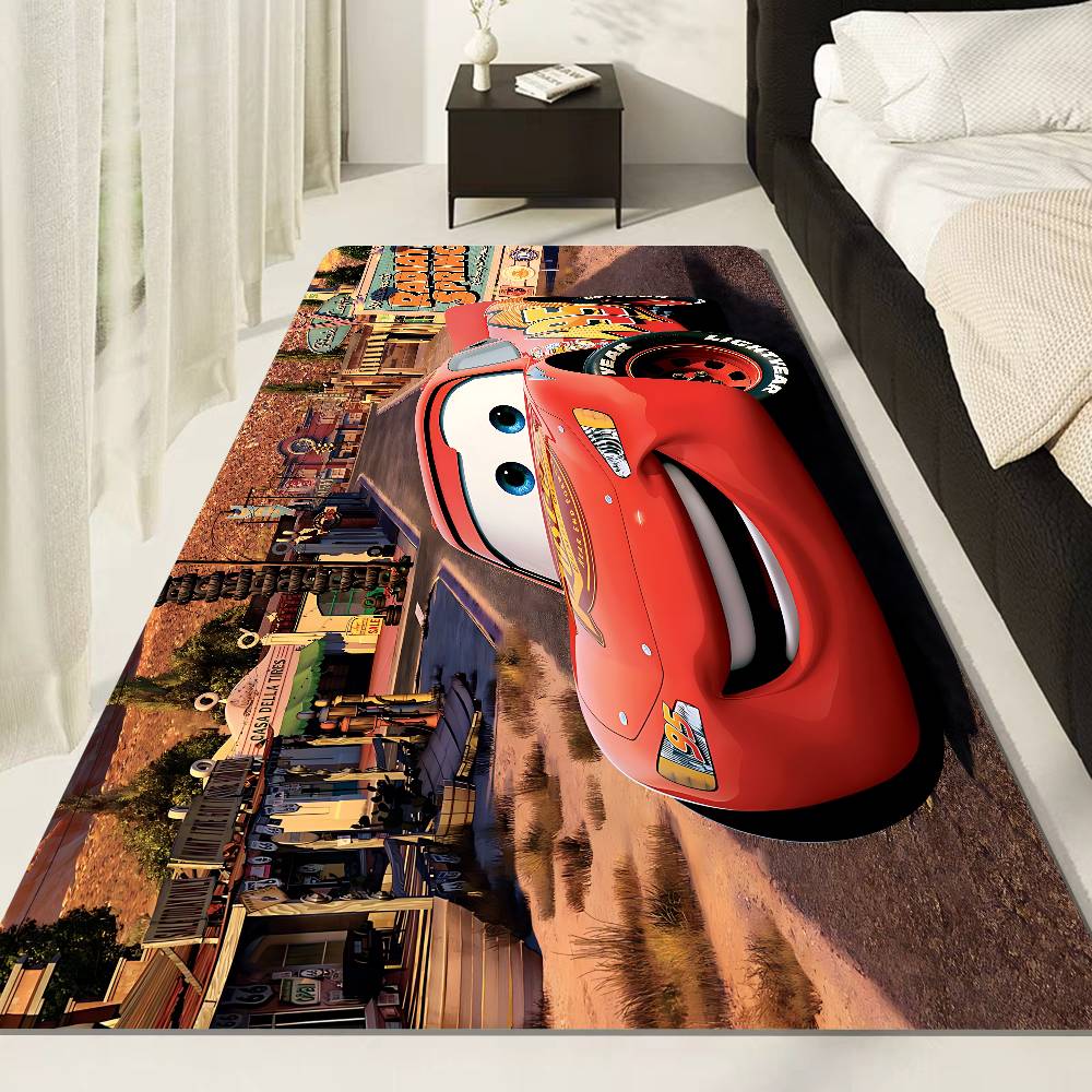 Auta Blesk McQueen Kuchyňská rohožka Severský styl Ložnice Obývací pokoj Rohožka Domov Balkon Protiskluzová Vítejte Koberec