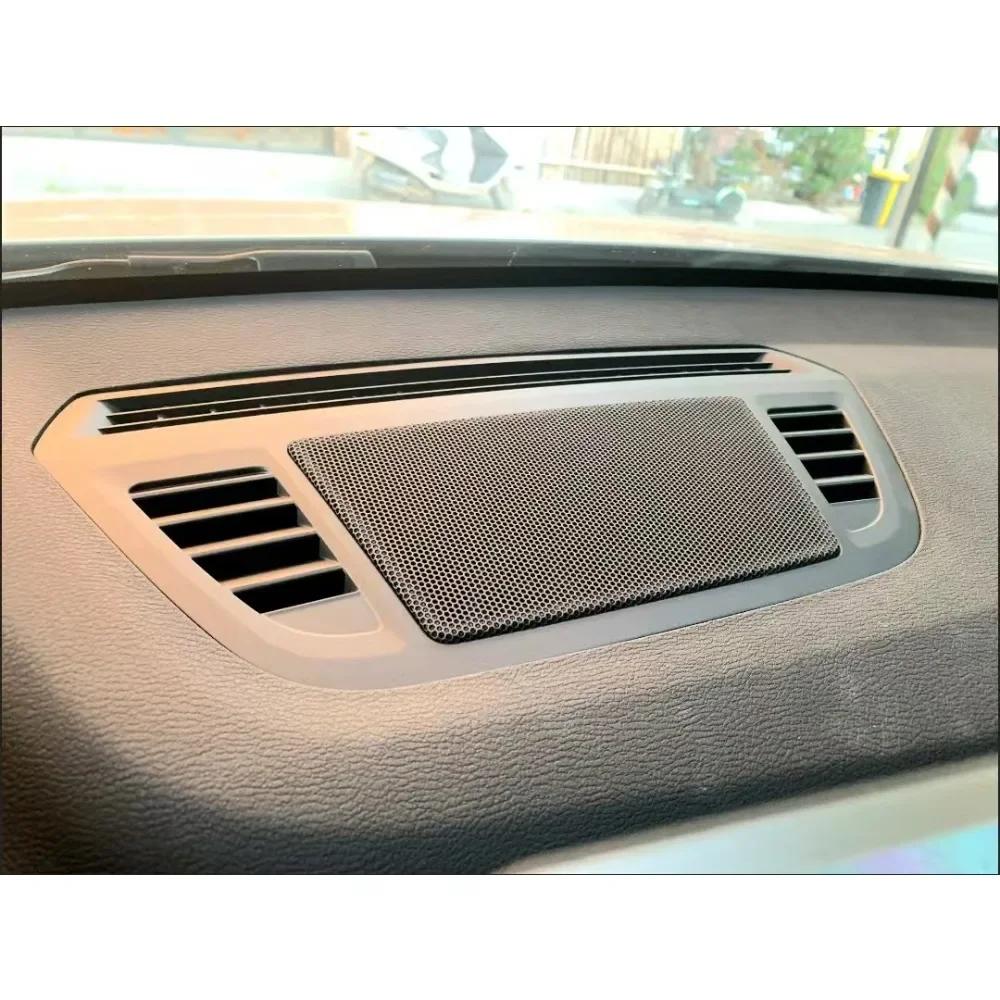 High Quality For BMW F48 X1 Series Car Dashboard Speaker Cover Tweeter Audio Loudspeaker Center Midrange 4 Inch Horn Replacement