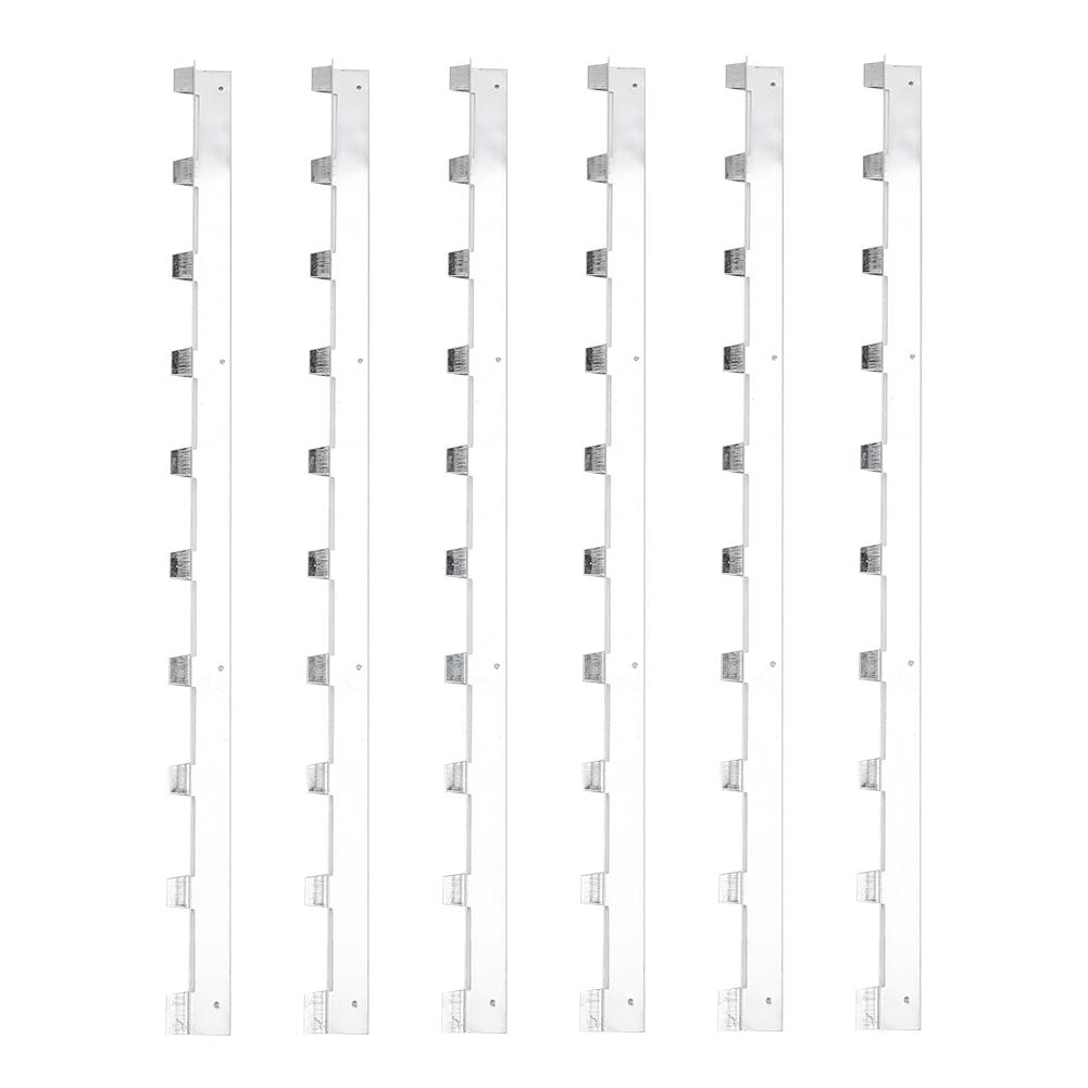 

6 шт. прочные металлические полоски для рамок ульев распорки пчеловодный инструмент оборудование для пчеловодства