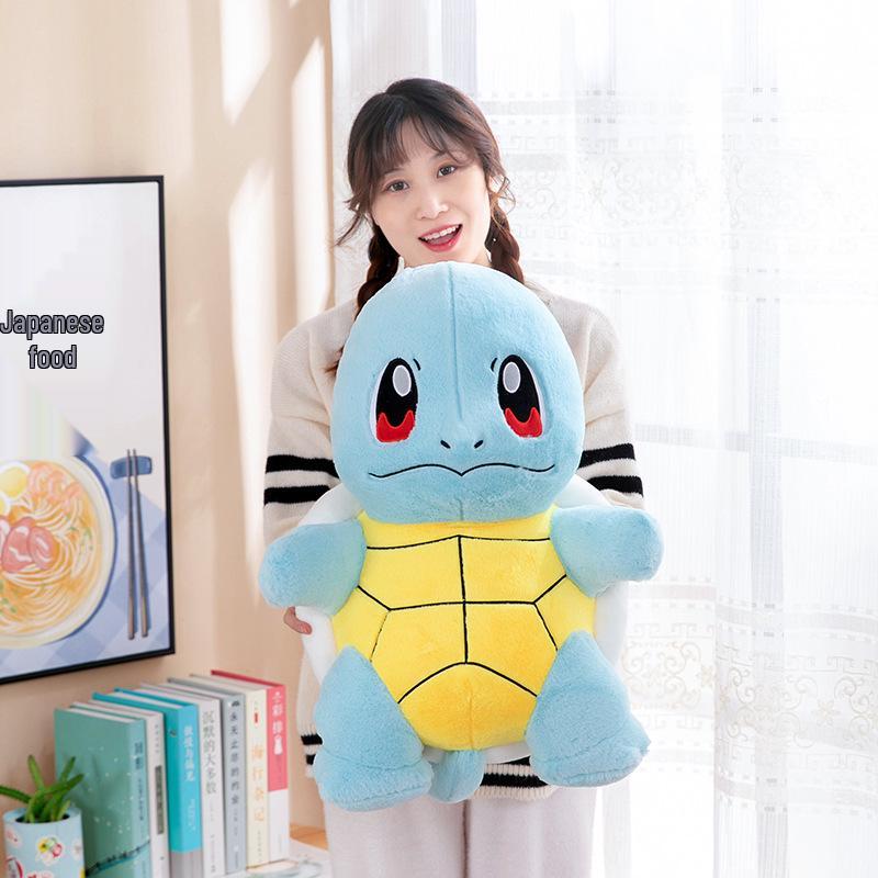 Adorable Squirtle Plush Turtle Toy - Cute Pokemon Stuffed Doll