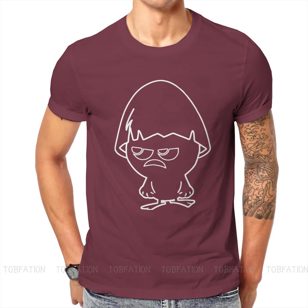 Calimero Anime Angry Tshirt New Arrival Graphic Unisex Vintage Alternative Summer Clothing Cotton Harajuku T Shirt
