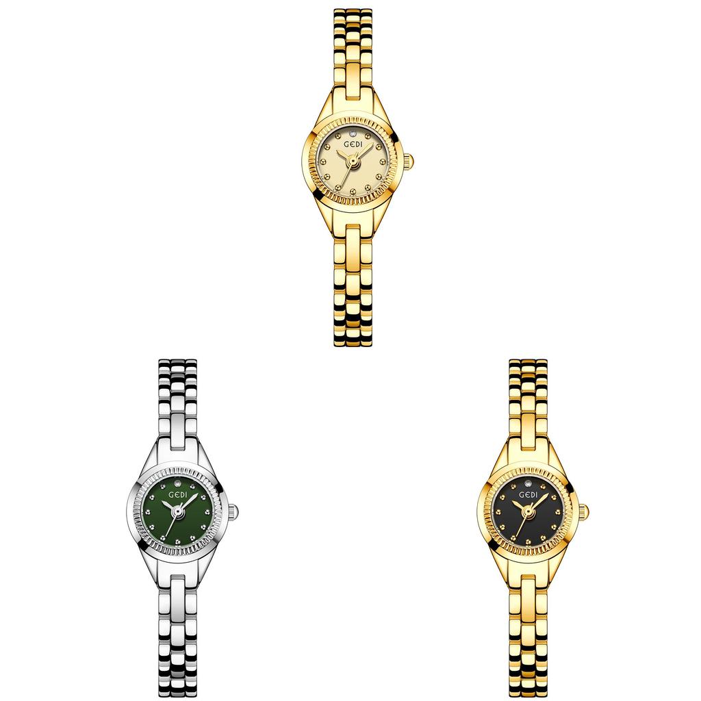 Womens Minimalist Quartz Watch With Stainless Steel Band And Elegant Look For Casual Daily Wear