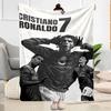 Ronaldo's Celebration Moment Blanket Soft Warm Cozy Perfect for Livingroom Office Chair Couch for All Occasions Stylish Decor