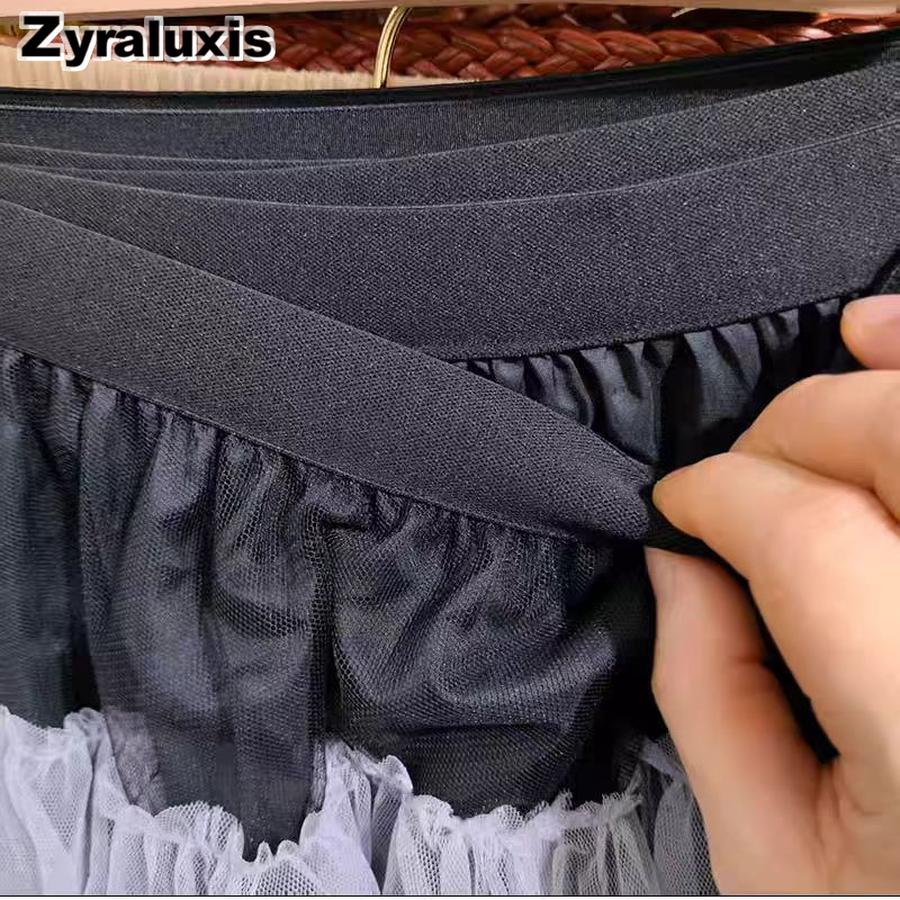 Neues Patchwork Colorblock Netzkleid für Mädchen, Fee Prinzessinnenkleid, Tüllkleid, INS Tanzperformance Halbkörper Kurzer Rock