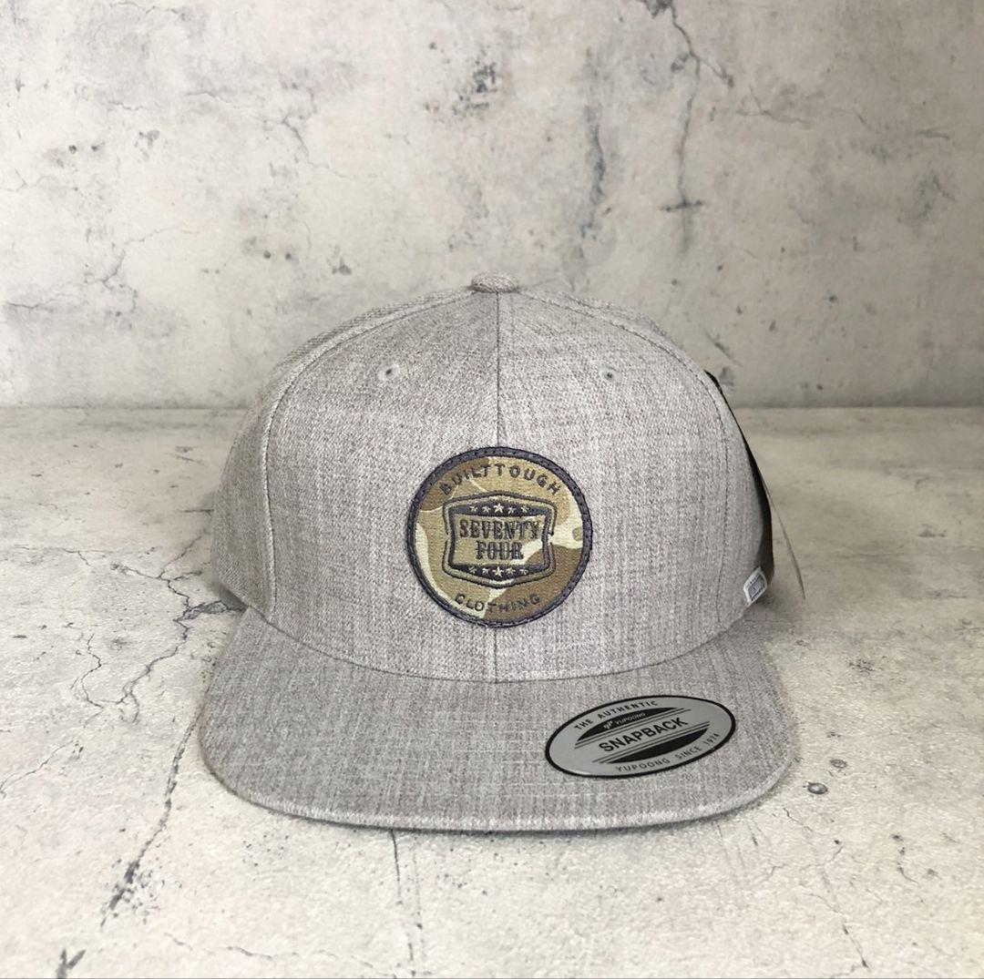 

[USED] SEVENTY FOUR Baseball Cap, Gray