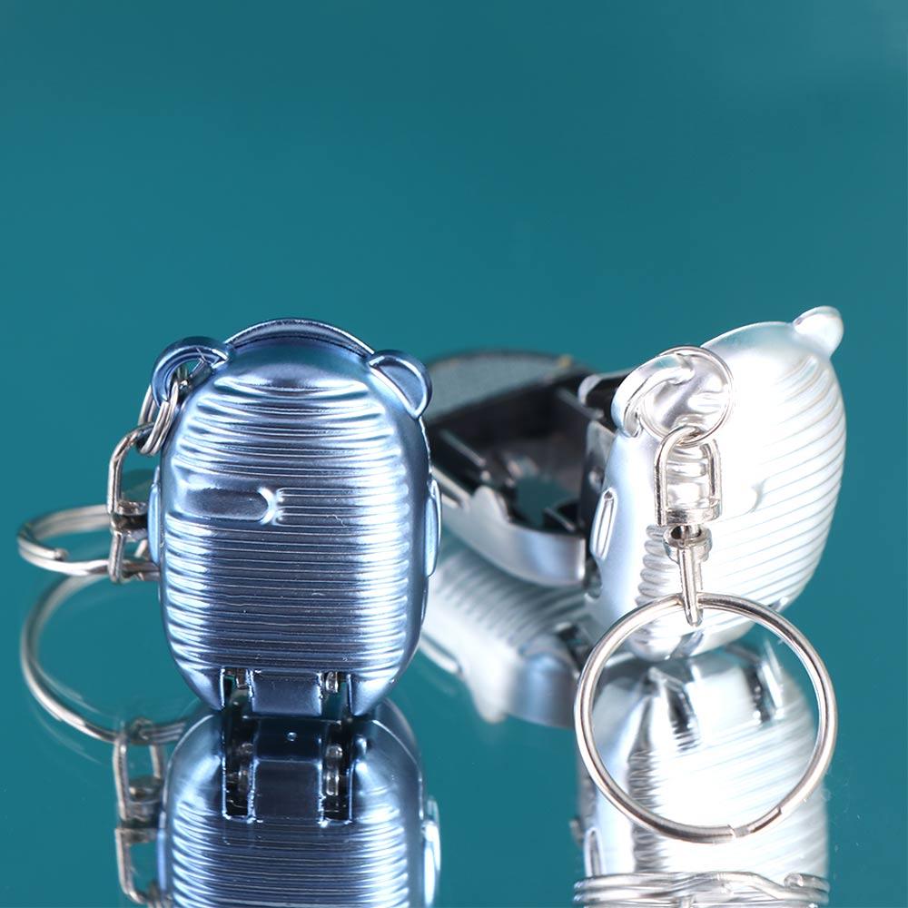 Mini Car Keyring Stainless Steel Fingernail Clipper Creative Nail Clipper Keychain  Trim Nails