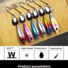 2pcs Ufishing Metal Vib Fishing Lure fishing Hook Jigging Jig Bait 10g 20g Spinnerbait Pike Fishing