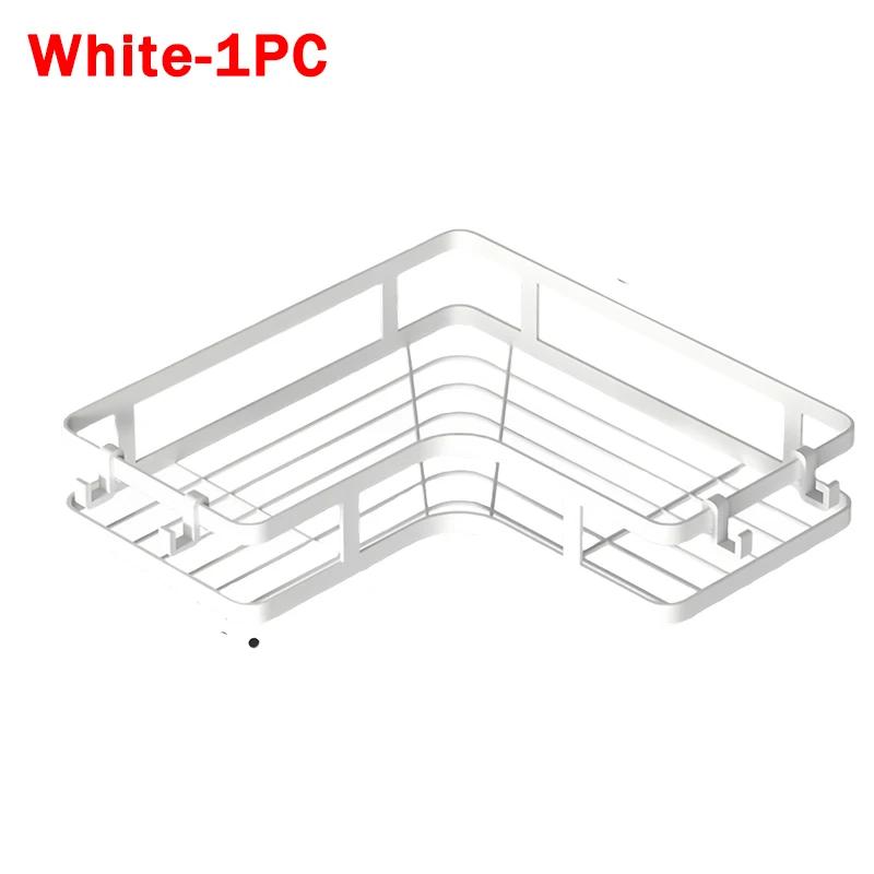 Półka łazienkowa bez gwoździ Półka narożna prysznicowa Aluminiowa półka na szampon Przechowywanie artykułów prysznicowych Akcesoria łazienkowe Półki łazienkowe