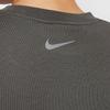Nike Dri-Fit Moisture-Wicking Fleece Loose Long Sleeve Hoodie Men hoodies Medium-Gray Summit-White Desert-Moss HV4880-299