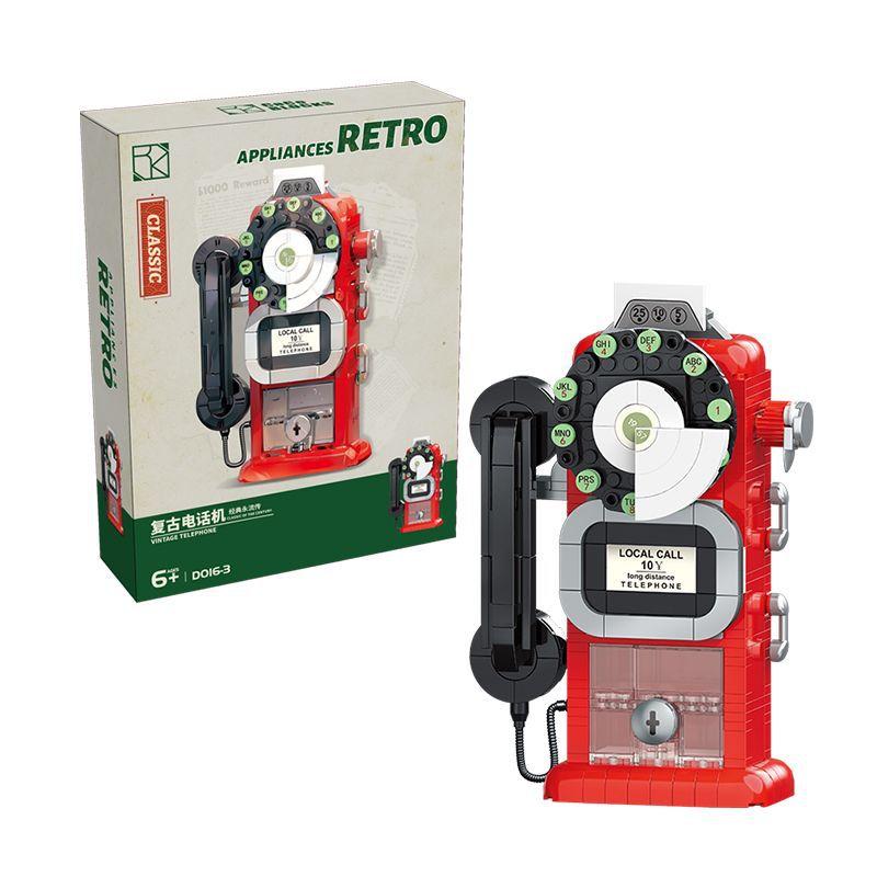 Vintage Vintage Camera Roll Nostalgic Vintage Camera Ornament Decorative Phonograph Tv Model Building Block Toy