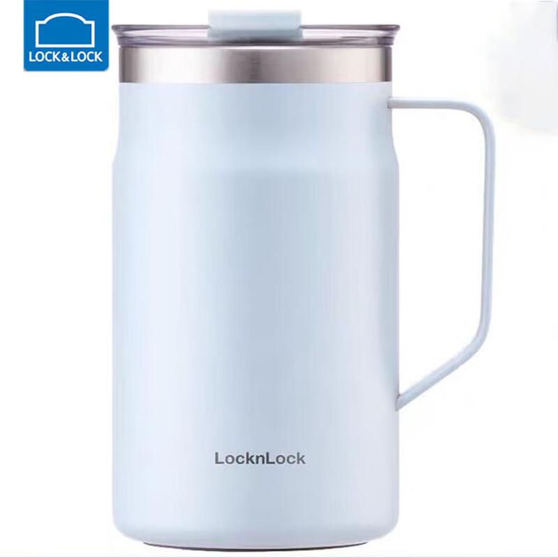 LOCK&LOCK LHC4282 304 Stainless Steel Insulated Mug