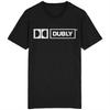 Men's Dubly T Shirtpinal Tap Dolby Digital Logo Heavy Metal Retro 80S Black