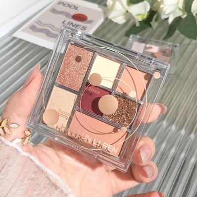 Helen Liren Seven-Color Multi-Use Matte & Shimmer Eyeshadow Palette