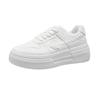INS Korean Style White Shoes for Women  Spring New Student Easy to Match Sports Board Shoes for Women Street Shooting Internet-Famous Casual Shoes
