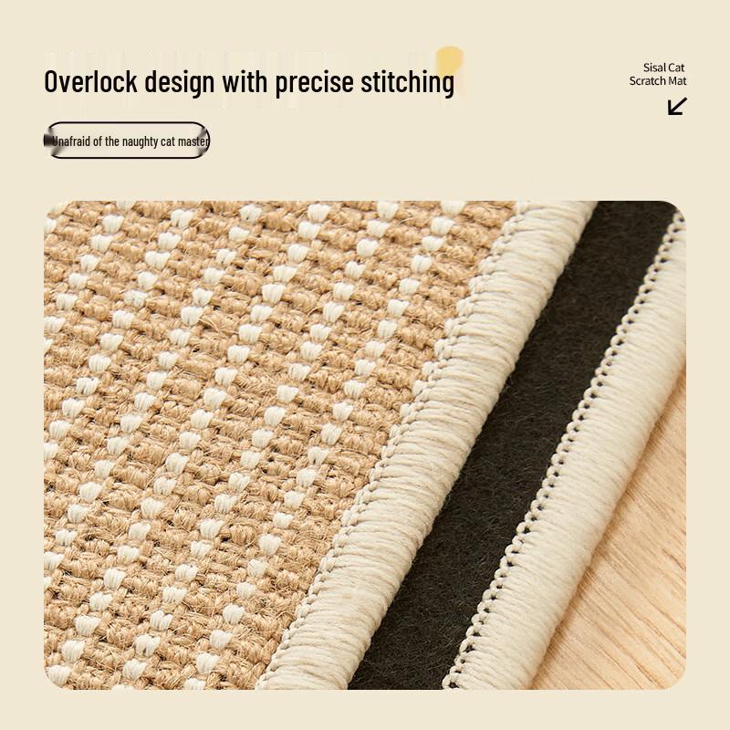 Jute Wall-Mounted Cat Scratch Pad