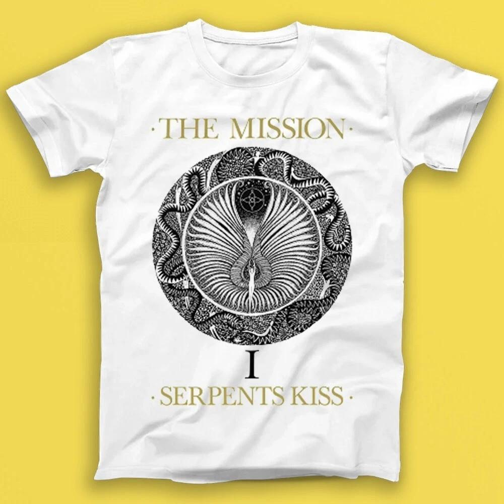 The Mission Serpents Kiss Gift White Unisex Shirt S-5XL Q3323 M