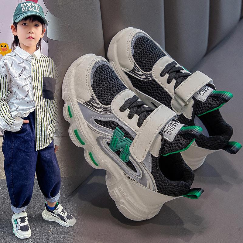 Детская обувь Детские кроссовки Весна Средняя Детская сетчатая обувь Девочки сетчатая — фото 15