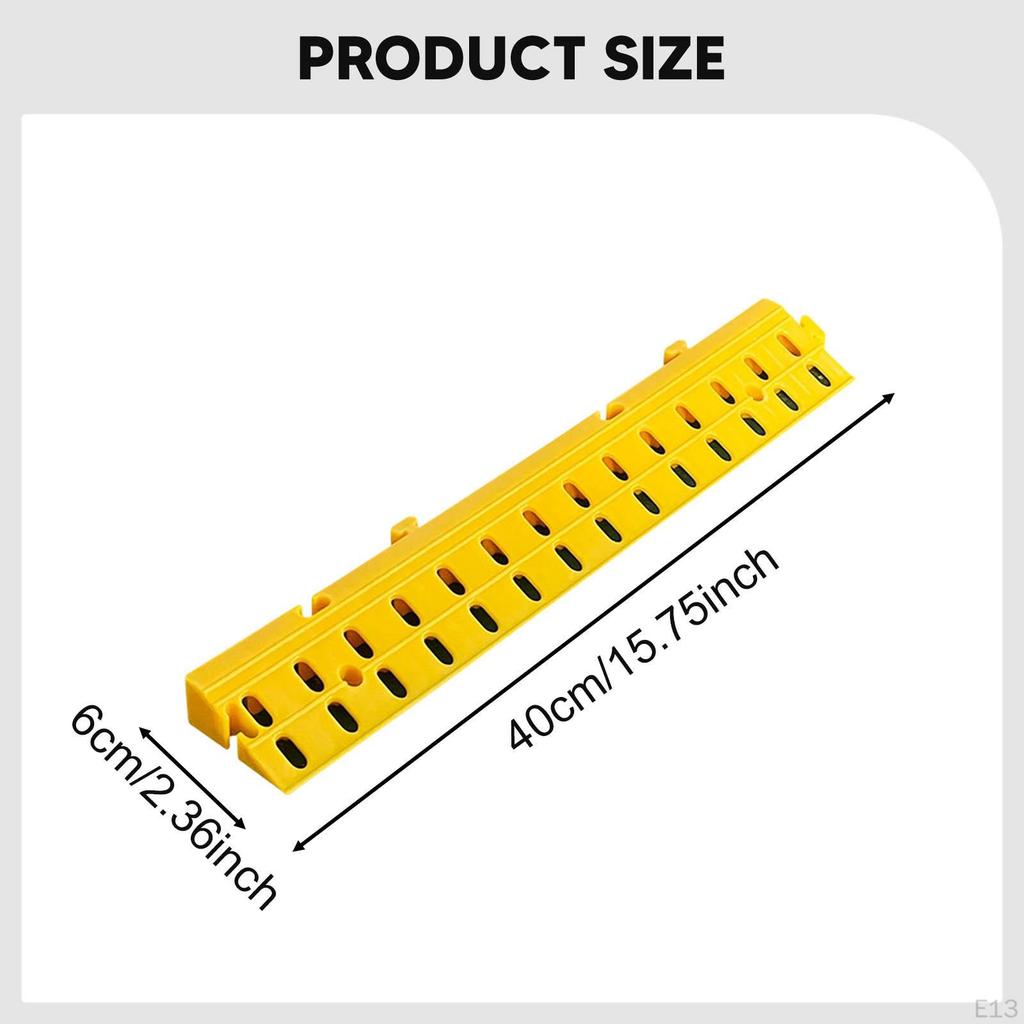 Atmungsaktive, Verschleißfeste Bodenmatte für Lagerung, Balkone, Kleiderschränke und Außenküchen