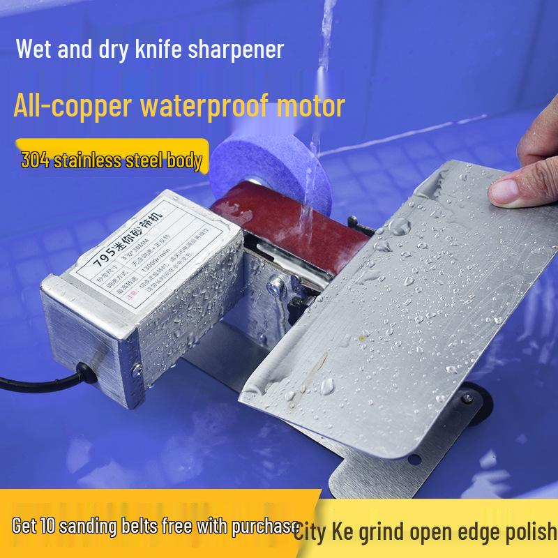 Electric Water-Cooled Multi-Purpose Sharpening Machine for Scissors and Knives