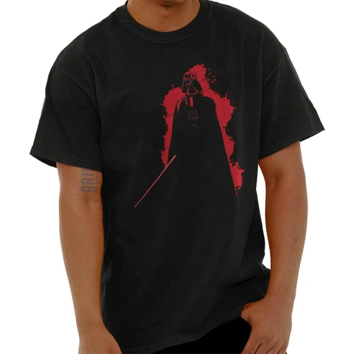 Space Movie Dark Lord Villain Paint Splatter Womens or Mens Crewneck T Shirt Tee XXL
