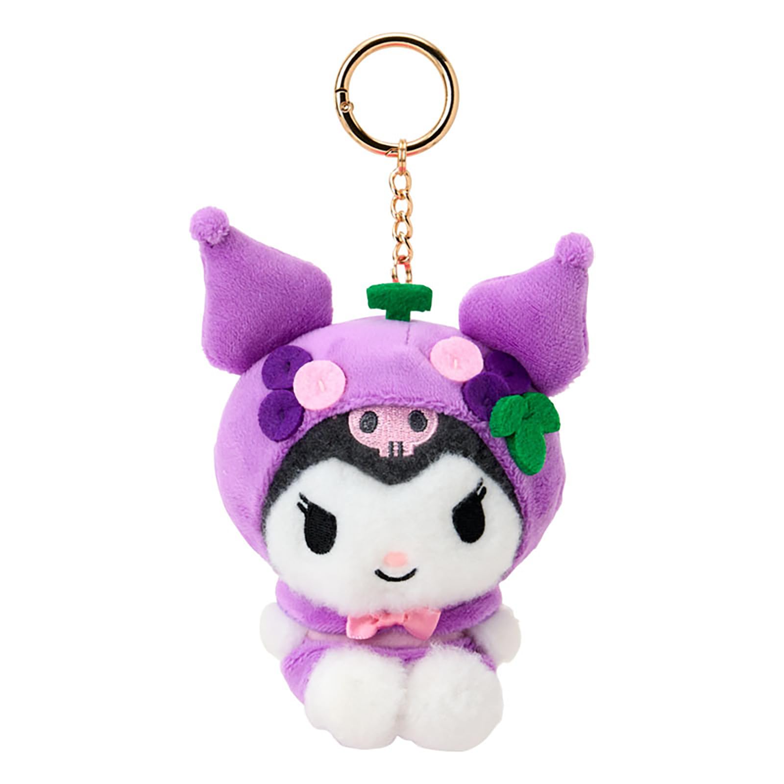 

Sanrio Mascot Holder (Fruit Design) Kuromi Boa, Ages 6 and Up, 383961