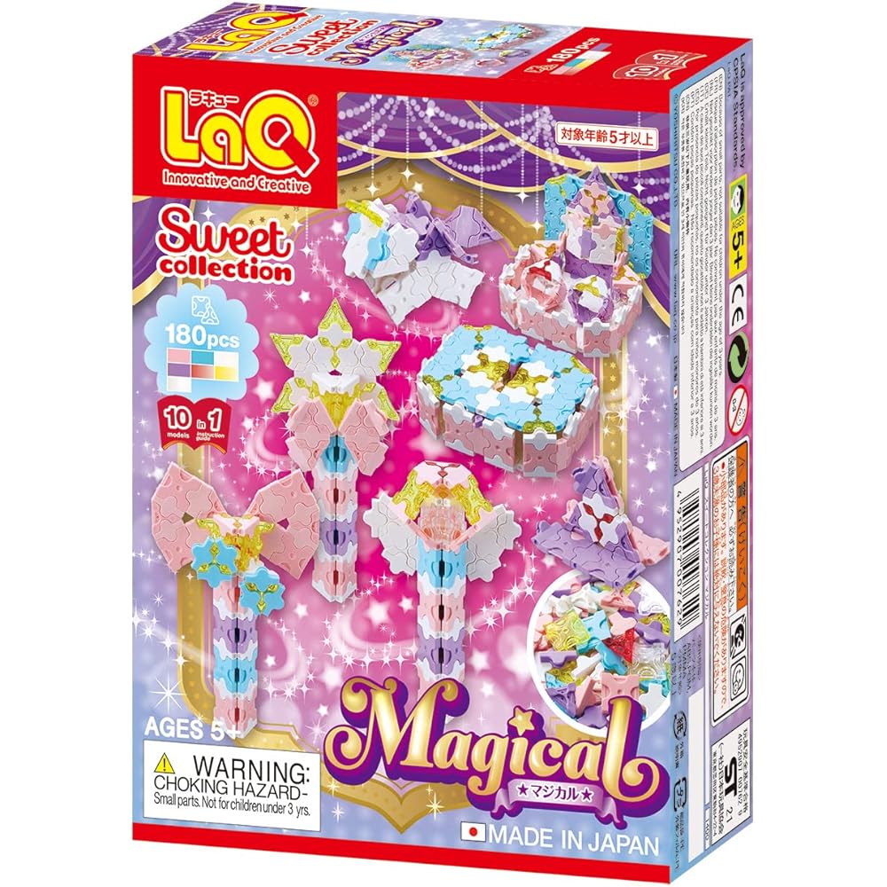 Yoshiritsu LaQ Sweet Collection Magical Building Blocks Set Creative Play Toy