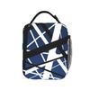 Van Halen Blue Slash Lunch Bag  Portable Insulated Lunch Box Adult Travel Print Cooler Bag Funny Waterproof Thermal Lunch Bags