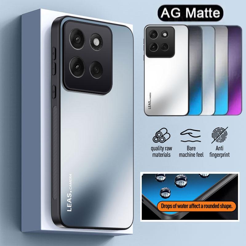 Nárazuvzdorný matný kryt pro Motorola Moto G86 Power G56 G96 AG Matný tvrdý nárazník Zadní kryt na telefon Funda proti otiskům prstů