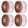 4pcs Beadlock RC Car Wheel Hub Set 1.9in Aluminum Alloy Tire   for 1Celsius10 1Celsius12 1Celsius14 Remote Control Cars