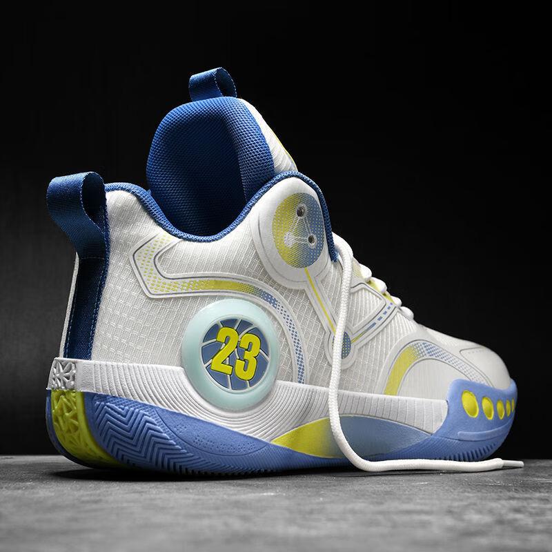 

Youth basketball shoes Sneakers Middle and older children s Putian men s mesh breathable and non-slip youth wear-resistant sports shoes 45