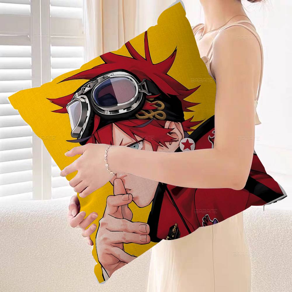 Manga Gokurakugai Pillow Gifts Home Office Furnishings Bedroom Sofa Car Cushion Cover Case Xcm