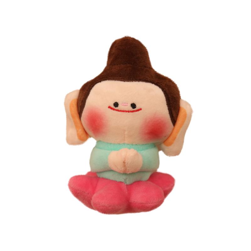 Buddhist Lotus Souvenir Car Hanging Portable Doll Plush Pendant Around The Yungang Grottoes In Xiyungang Grottoes In Foshan