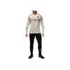 Jordan Fargeblokk Bokstav Slim Fit Høy Hals Langermet T-skjorte Herre Topper Beige FQ2625-111