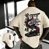 Summer Ghost Slayer Glass Anime Men's T-shirt Street Style Loose Cotton T-shirt Fans and Enthusiasts Short
