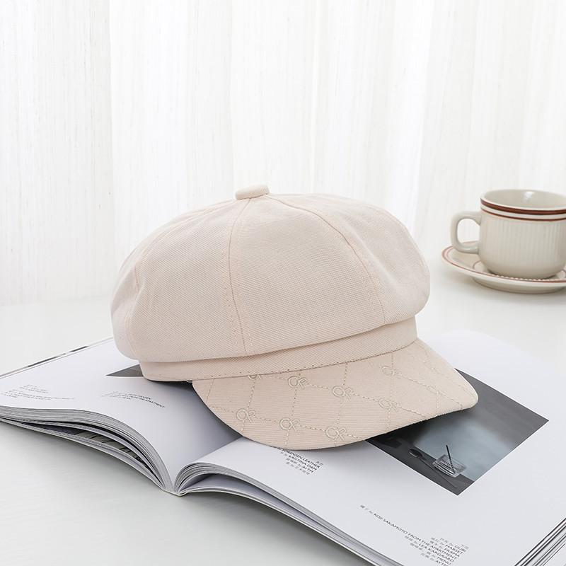 Women's Duck Tongue Newsboy's Octagonal Baseball Cap Spring And Summer Leisure Fashion Sunshade Beret Big Brim Outdoor Sports118