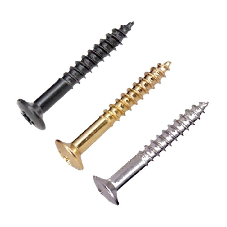 10Pcs Guitar Humbucker Pickup Rings Mounting Screws Replacement Stainless Steel Pickup Frame Surround Screws Enduring