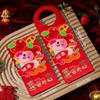 Creative Chinese New Year Red Envelops 2In1 Hanging Ornament Lucky Money Bags For Kids Gift  Lucky Money Bags For Kids Gift